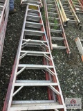 TWO 10' FIBERGLASS STEP LADDERS