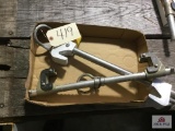 2 SAFETY BEAM CLAMPS