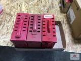 1 LOT OF SAFETY LOCK BOXES