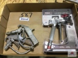 1 LOT OF AIRLESS SPRAY GUNS