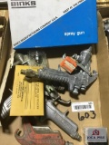 1 LOT OF MISC. CONVENTIONAL SPRAY GUNS