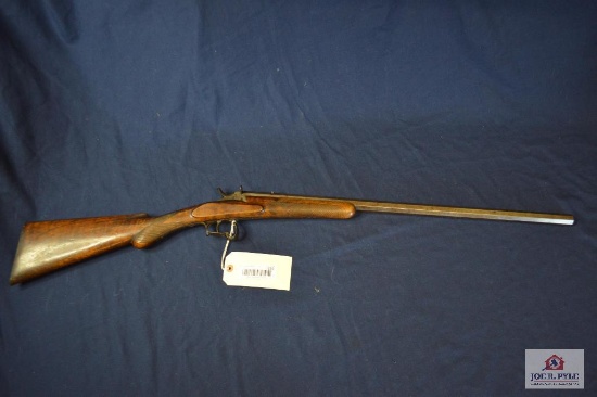 Unknown Rolling Block Rimfire 22 Rifle. Serial NVN.