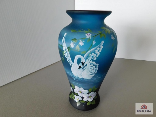 Deep Blue Flower Vase #4 of 9 McKibbe