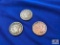 THREE US ONE CENT COINS: (3) 1847
