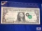 US $1 BILL SERIES 2003A WITH FEDERAL RESERVE BANK OF CALIFORNIA RESTAMP