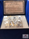 FOLDER PRESENTATION OF WWII-ERA GERMAN PAPER CURRENCY AND EMERGENCY WARTIME COINS