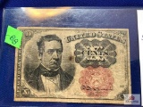 US FRACTIONAL CURRENCY PAPER 10C W/RED SEAL - 1849