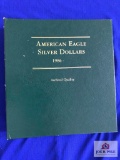 COMPLETE SET OF AMERICAN EAGLE SILVER DOLLARS 1986-2010