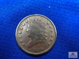 US HALF CENT COIN W/SMALL DATE 1835