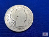 US HALF DOLLAR COIN 1898-S