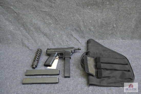 INTRATECH TEC-9 9MM | SN: 18531 | COMMENTS: W/ 3 STICK MAGS, SOFT CASE, FAKE SUPPRESOR