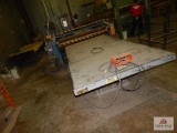 American Electric Scissor lift 5ft x 10ft with foot pedal