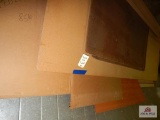 1 lot of various particle boards