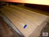 Large pallet of veneer strips