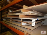 Stack of Particle Board with veneer