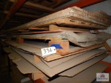 1 stack of particle board