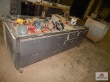 Rolling workshop cabinet