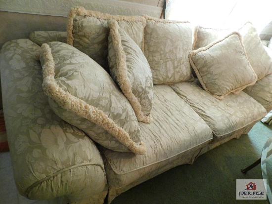 Broyhill (brocade fabric) sofa