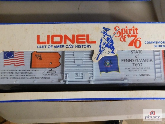 Lionel Spirit of "76" Penna. Box Car 6-7602