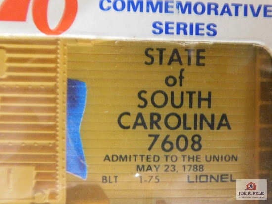 Lionel Spirit of 76 South Carolina Box Car 6-7608