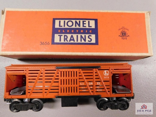 Lionel #3656 operating cattle car