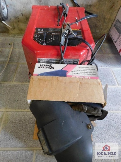 Lincoln AC/DC Arc Welder and Helmet