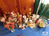 Large group of vases and decorative item