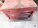 Stack on metal tool box
