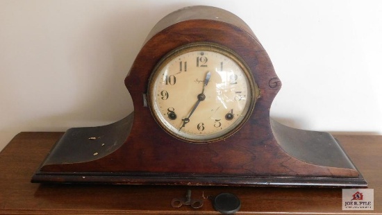 Antique The E. Ingraham Co Mantle Clock