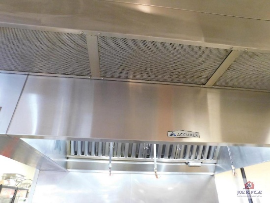 Accurex exhaust hood/vent with Ansul system 54x84x36