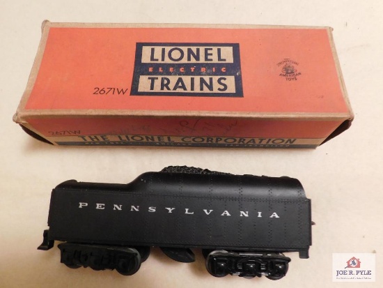 Lionel #2671W Tender w/ whistle