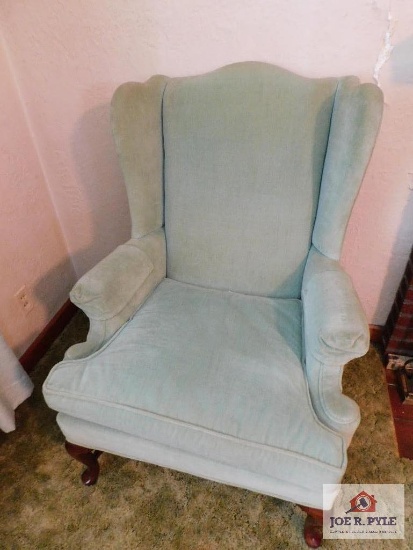 Queen Anne Wing Back Chair