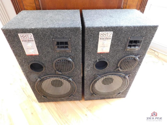 8812 Linear phase studio monitor High Frequency & mid frequency speakers |  Estate & Personal Property Personal Property | Online Auctions | Proxibid