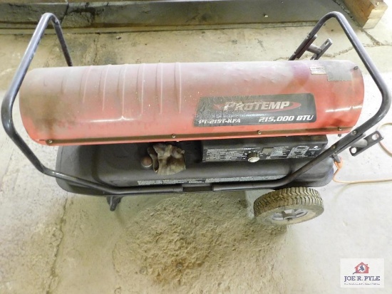 Protemp 215,000 BTU Torpedo Electric Heater