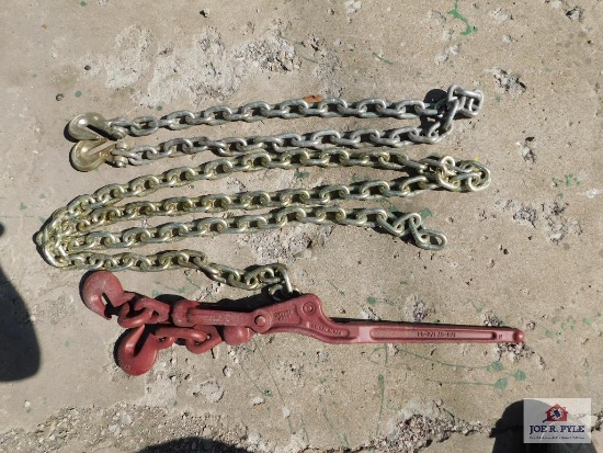 Heavy Duty Chains - 5ft approx. with wench