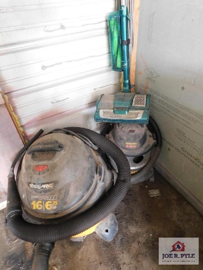 Shop vac - 16gal, Shop Vac 5 gal, Vacuum