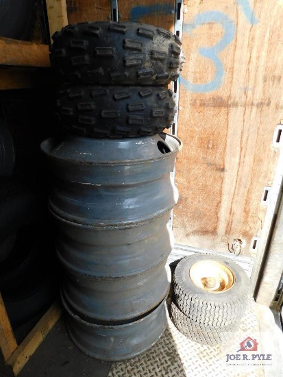 Tractor trailer wheels