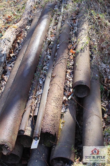 Lot of metal pipe approx. 20 ft long