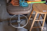 Stools and luggage