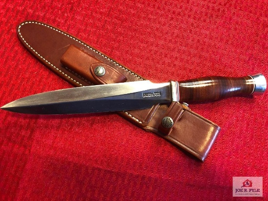 RANDALL DAGGER WITH SHEATH AND WHETSTONE 8IN. BLADE