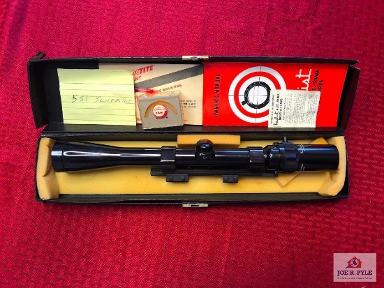 REALIST CAMPUTER AUTO/RANGE RIFLE SCOPE 6X WITH MOUNT AND BASES