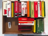 LOT OF VARIOUS AMMUNITION (PARTIAL AND FULL BOXES): .270 WIN, .22-250 REM, .220 SWIFT, .44 MAG, .300