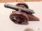 Miniature black powder cannon (stamped 