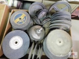 Grinding wheels and pulleys