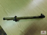 Antique brass rifle scope