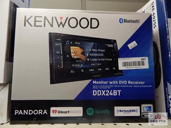 Kenwood ddx24bt monitor with DVD receiver radio | Industrial Machinery &  Equipment Business Liquidations Hardware Store Liquidations | Online  Auctions | Proxibid