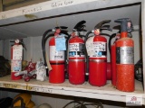 One Lot of Fire Extinguishers