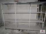 (3) Metal Wall Shelving Units