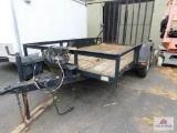 1999 Car Trailer with Ramgate and Winch 6'6