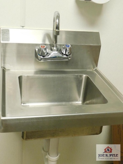 Stainless Steel Hand Washing Sink with Soap Dispenser